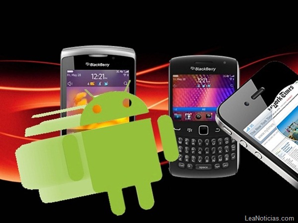BlackBerry pierde terreno frente a iPhone y Android