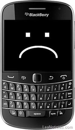 Blackberrys con OS 7 se “mueren” al cargarse