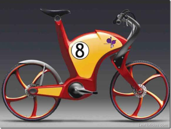 bicicleta roja