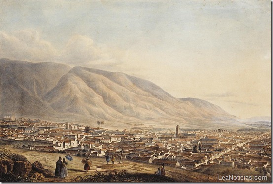 Vista de la Ciudad de Caracas, de Joseph Thomas