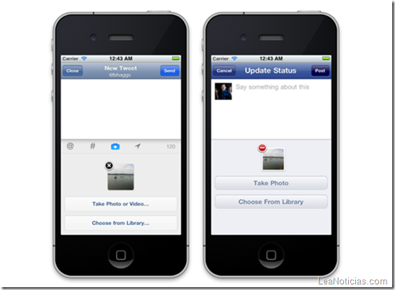 facebook movil identico a twitter movil