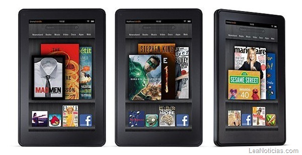 Kindle Fire logra en su primer dia 95000 pedidos