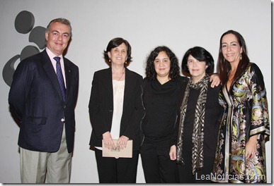 Foto 1 Luis Xavier Lujan,Yolanda Pantin,Lisbeth Salas,Maria Fernanda_ Palacios y Gabriela Kizer
