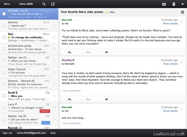 gmail for ipad inbox lead shot