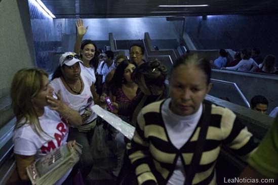 maria corina machado metro de caracas mud