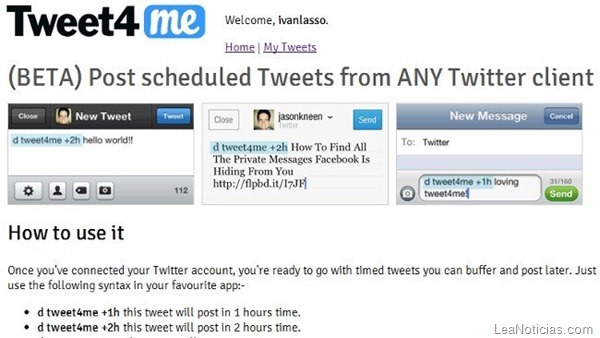 tweet4me