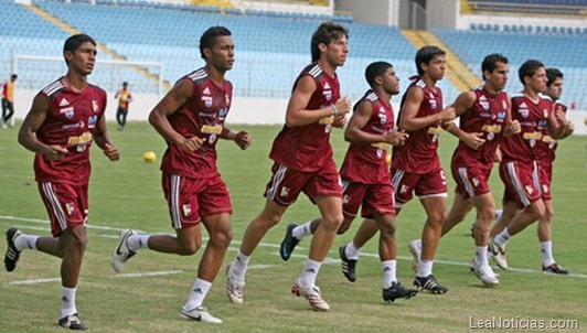 vinotinto-entrenamiento