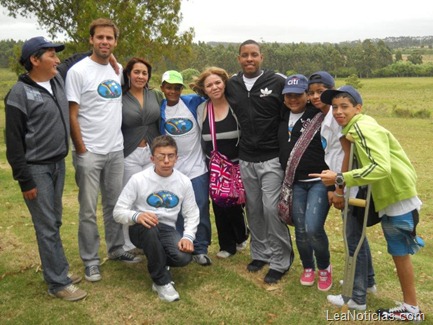Fundailusión junto a los jóvenes venezolanos en el Camping por la vida