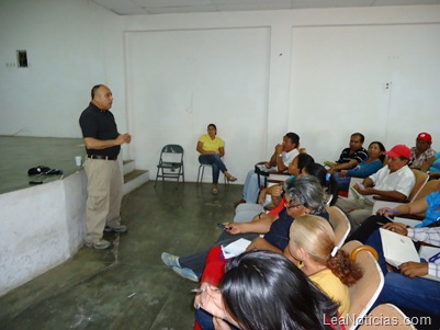 Reunión con los Colectivos Aragua de Barcelona