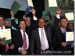 acto de proclamacion de candidatos Gorb. Miranda y sus Alcaldiìas 22 02 2012