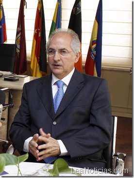 Alcalde Antonio Ledezma