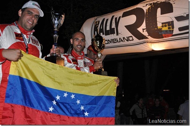 Alejandro Lombardo y Miguel Alvarado con el segundo puesto