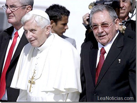 APTOPIX Cuba Pope