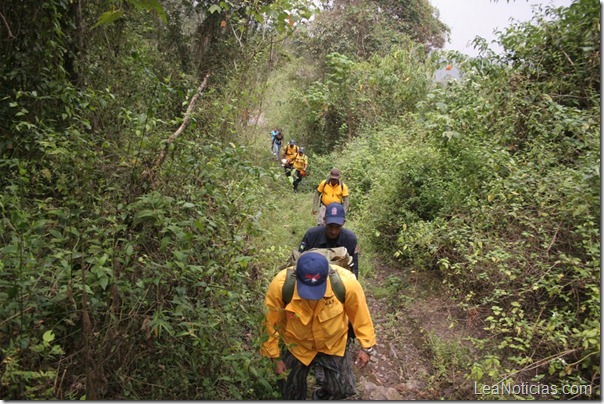 camino a las cuevas