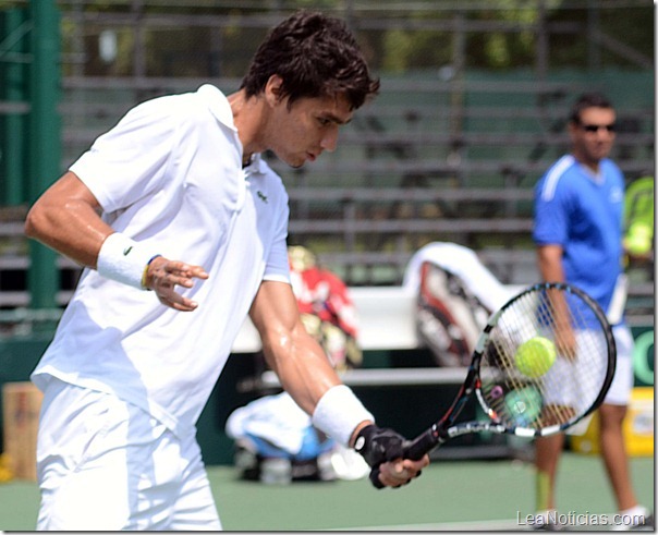 COPA DAVIS ENTRENAMIETO David Souto