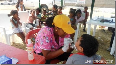 Jornada de Salud en el sector Ali Primera Municipio Mariño Estado Nueva Esparta.