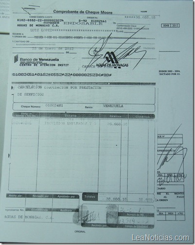 Liquidación de trabajadores en Aguas foto 2
