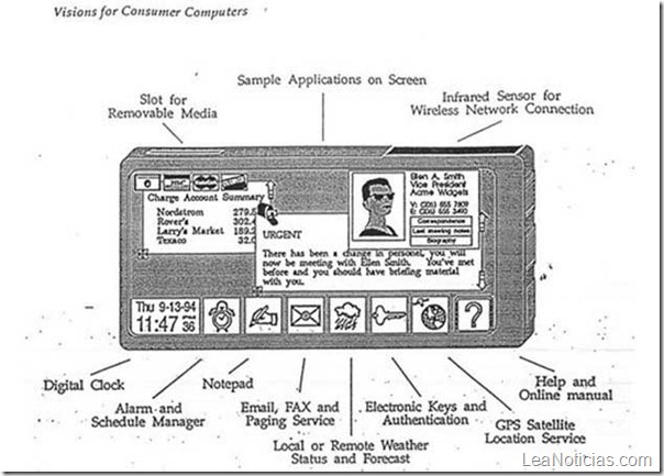 Microsoft ya tenía su iPhone en 1991