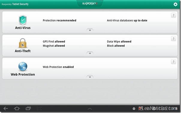 os móviles y tablets de Samsung pueden descargar gratis el antivirus Kaspersky