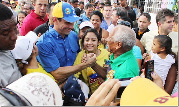 Capriles en Nueva Esparta (1)