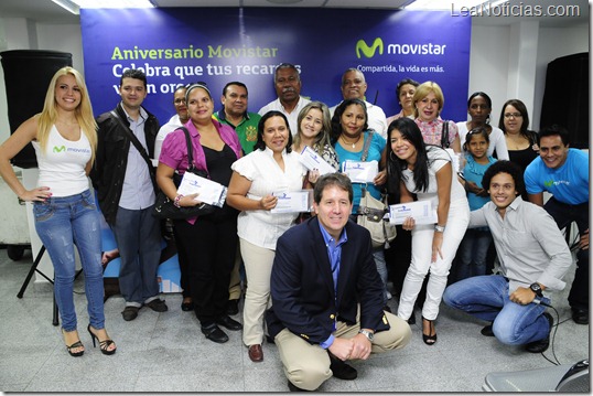 Grupo de ganadores Caracas