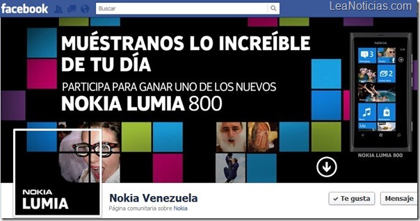 Nokia facebook Lumia