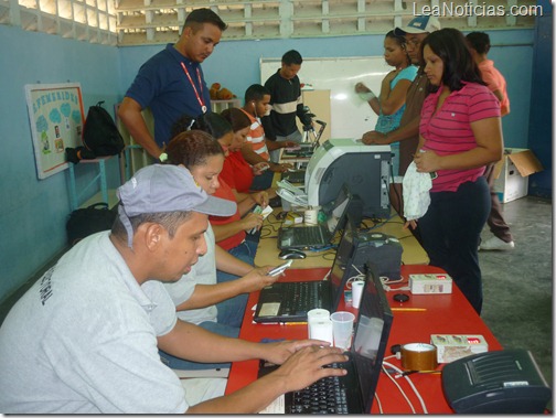 Operativo de Cedulaciòn