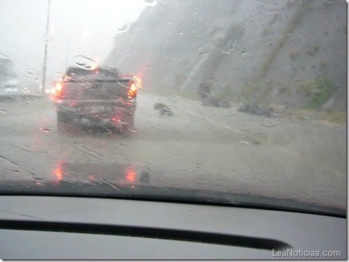 lluvia puerto la cruz