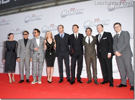 Marvel 'The Avengers'  Moscow, premiere