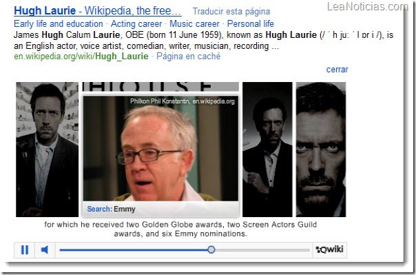 Bing integra presentaciones de Qwiki en sus búsquedas