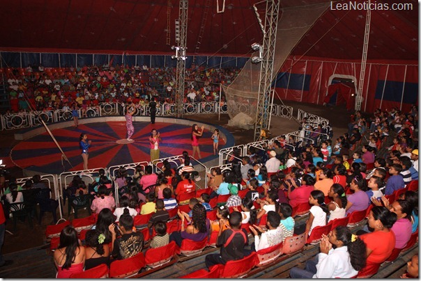 Circo Los Magníficos en Anaco