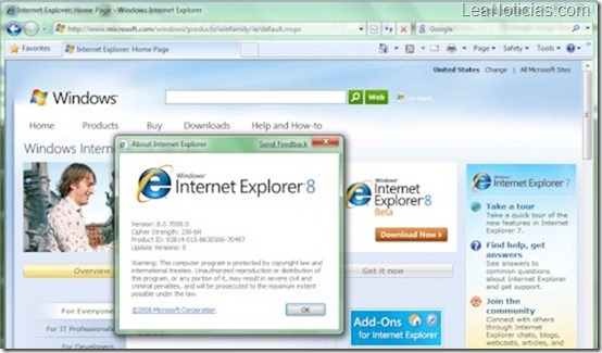 Internet explorer