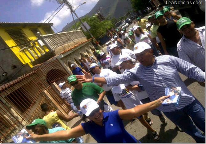 Ad y Copei en García caminan por el Progreso