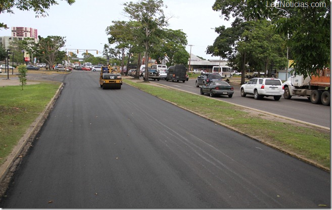 Briceño recupera el asfaltado de la avenida Raúl Leoni foto 1 Briceño recupera el asfaltado de la avenida Raúl Leoni foto 1