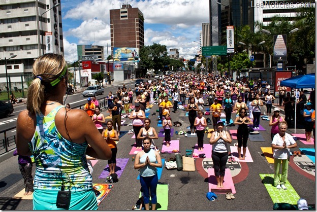 Mega Clase de Yoga en Chacao