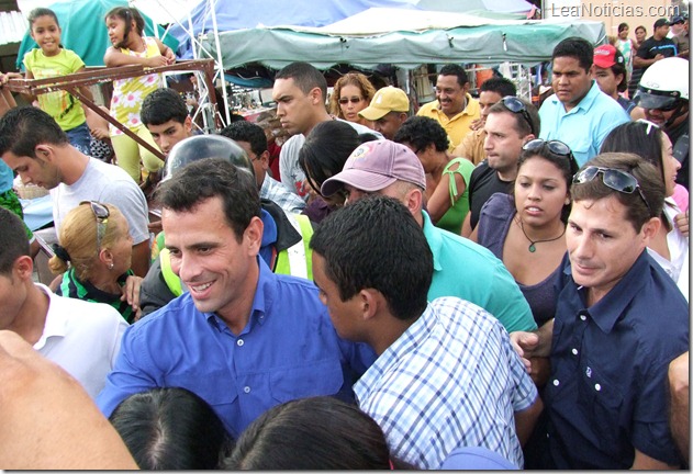 Mensaje de Capriles toma municipios de NE