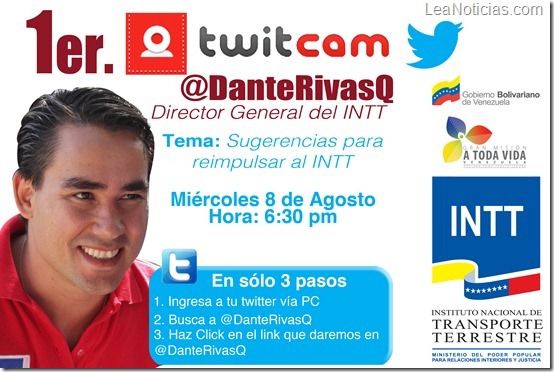 Aviso Twittcam