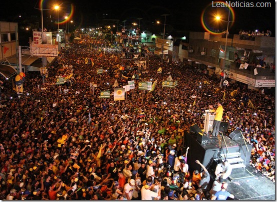 CIERRE DE CAMPAN_A EN MATURIN_ FOTO GUILLERMO SUAREZ 