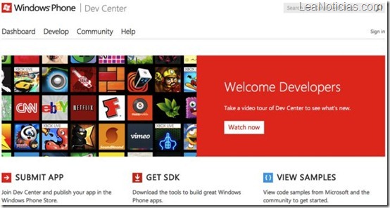 WindowsPhone-Dev-Center