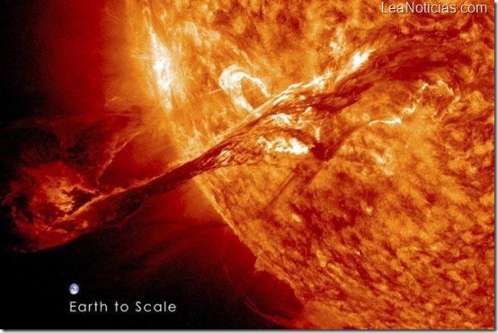 comparacion-erupcion-solar-tierra