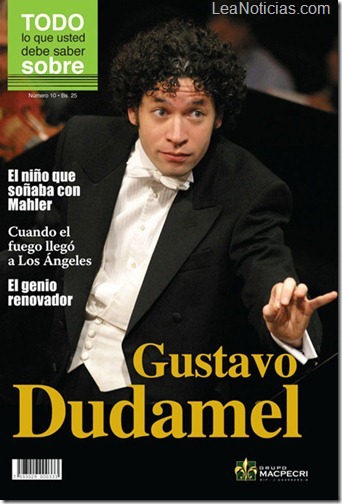 portada Gustavo Dudamel