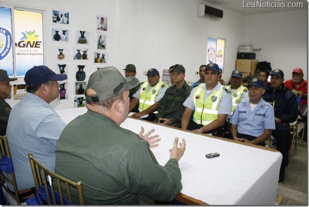 FOTO 2.- Con total normalidad se desarrollaron las acciones de seguridad en el estado