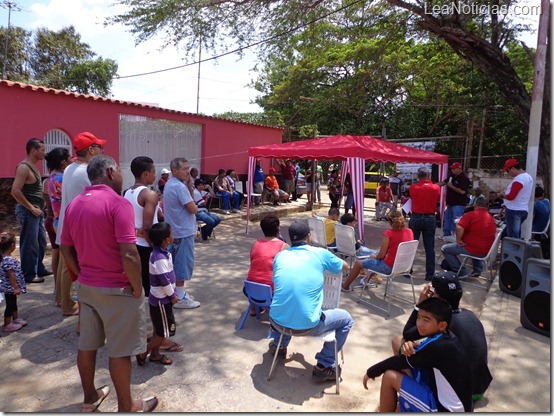 Inauguracion de Proyecto Comunitario del Agua Valles del Neveri 30-09-12