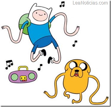 Jake and Finn Dancing