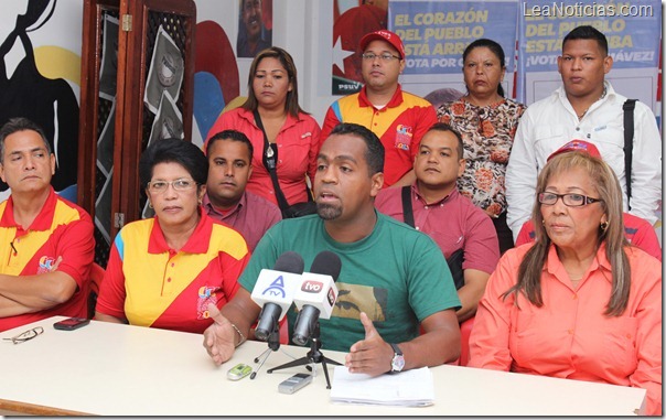 Rueda de prensa comando Carabobo municipio Simón Bolívar. (1)