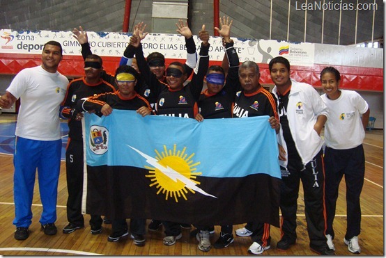 Zulia campeón del goalball