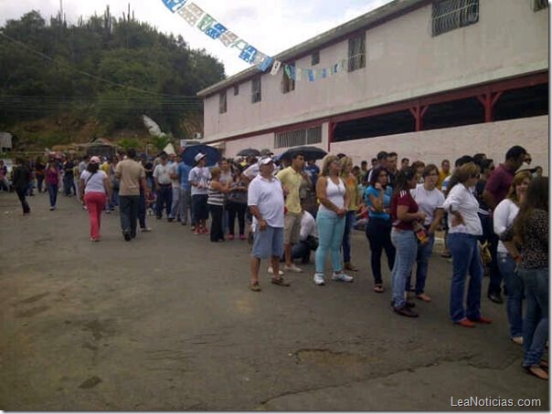 centro de votacion Virgen del Valle