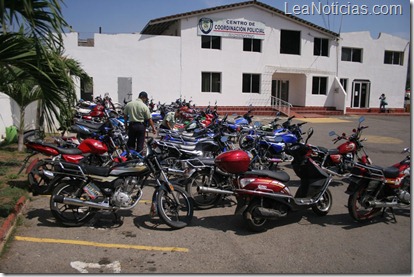 motos retenidas