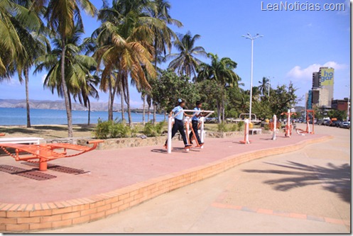 Módulos Deportivos Paseo La Cruz y el Mar 