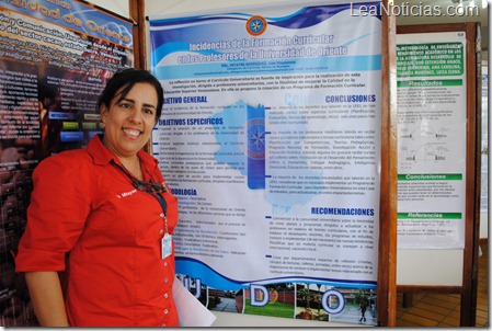 Prof. Ines Mitayne, delegadad Currícula UDO Monagas